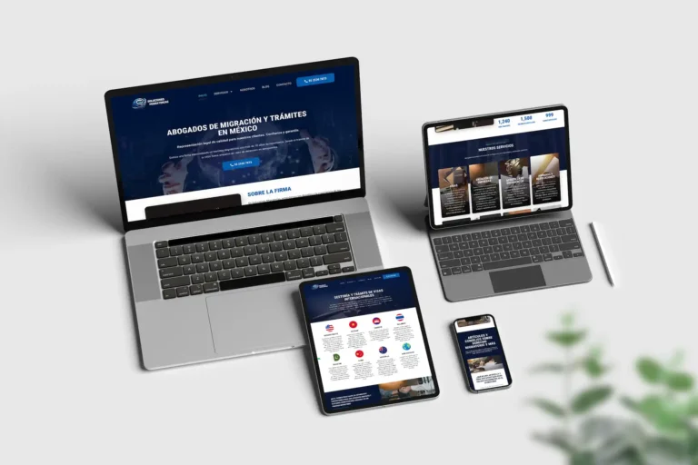 Diseño web responsive para despacho de abogados de migración