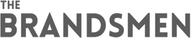 Logotipo negro con texto «The Brandsmen»